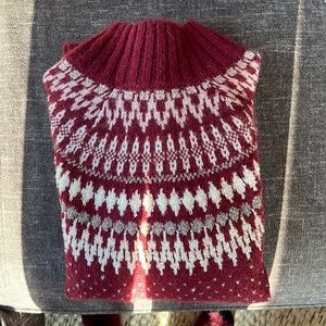 Nordic turtleneck sweater